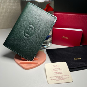 Cartier 까르띠에 명함지갑 L3001367 녹색