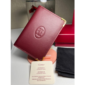 Cartier 까르띠에 명함지갑 L3001367 레드