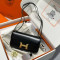HERMES 에르메스 box constance elan 블랙+금장