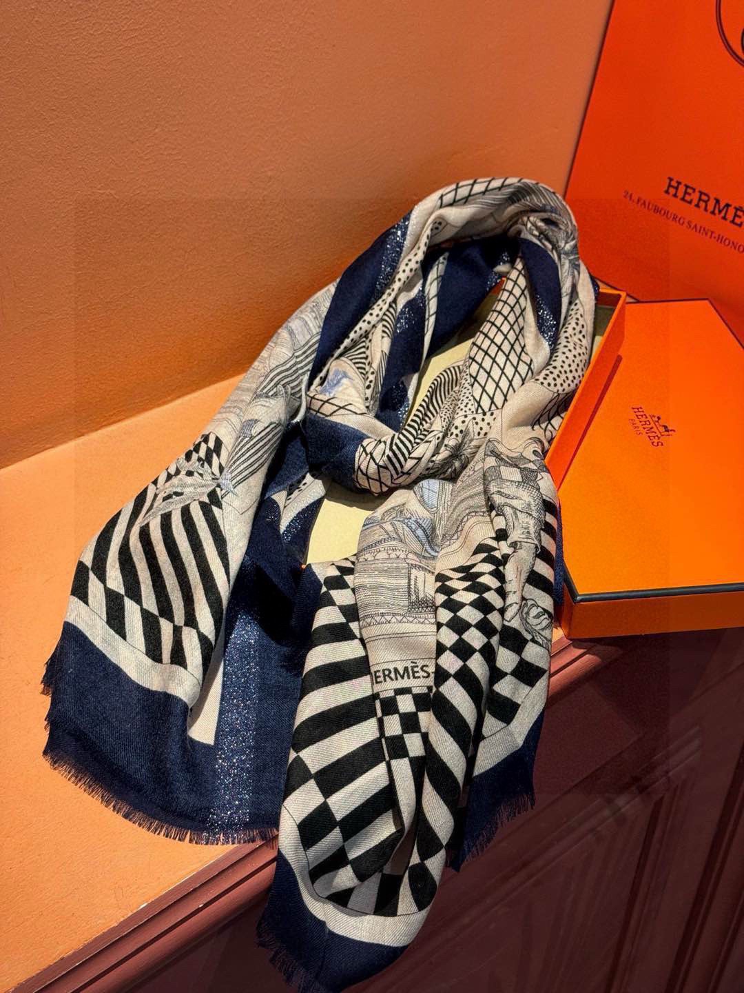 HERMES 에르메스 스카프 31700282