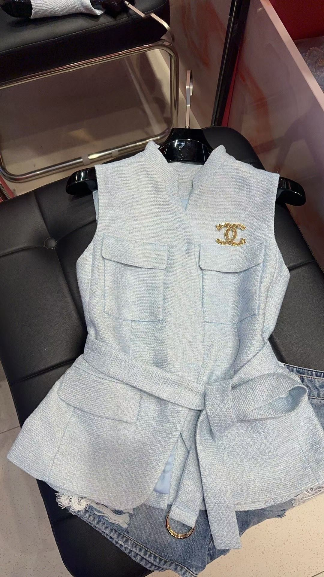 샤넬 여성조끼 40100227