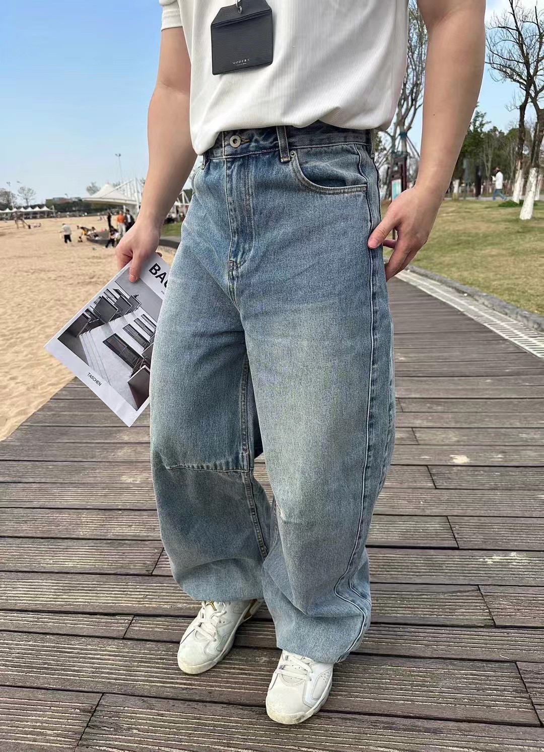 LOEWE 로에베 청바지 40100659